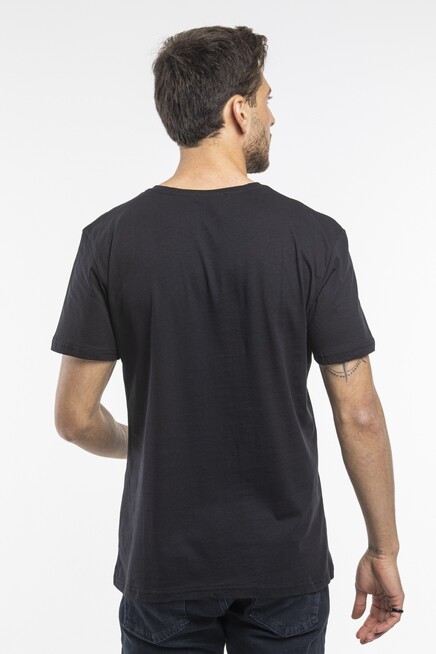 Süperlife Erkek Bisiklet Yaka Dar Kalıp Brooklyn Baskılı Tişort  SPR 266