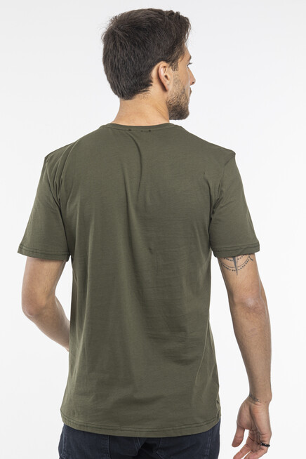 Süperlife Erkek Bisiklet Yaka Dar Kalıp Brooklyn Baskılı Tişort  SPR 266