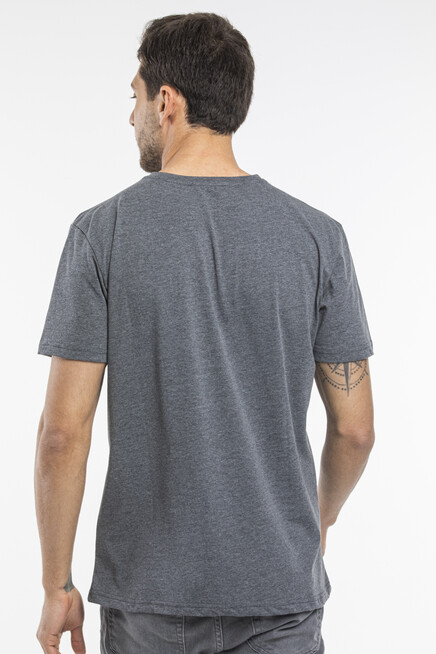 Süperlife Erkek Bisiklet yaka Brooklyn City Baskılı Tişort SPR 253