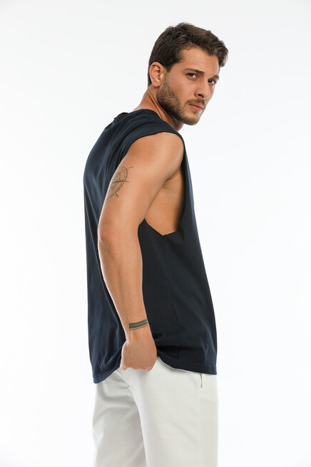 Süperlife Erkek Bisiklet Yaka Standart &Regular Kalıp Tişort SPR21Y03