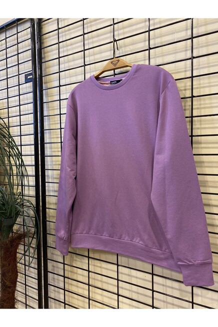 Süperlife Erkek Bisiklet Yaka Regular Fit İnce Sweatshirt SPR 20K30