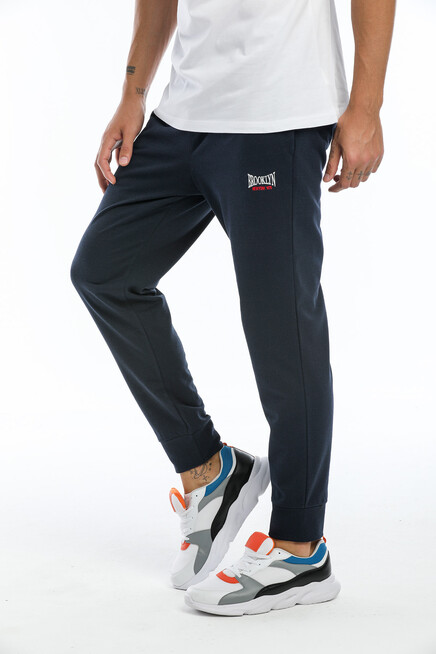 Süperlife Erkek Regular Fit Brooklyn K.Nakışlı İnce Eşofman Altı SPR151