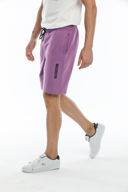 Süperlife Erkek Regular Fit Brooklyn Baskılı Şort SPR 208 