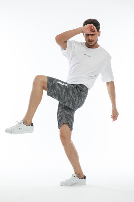 Süperlife Erkek Regular Fit Brooklyn Baskılı Şort SPR 208 