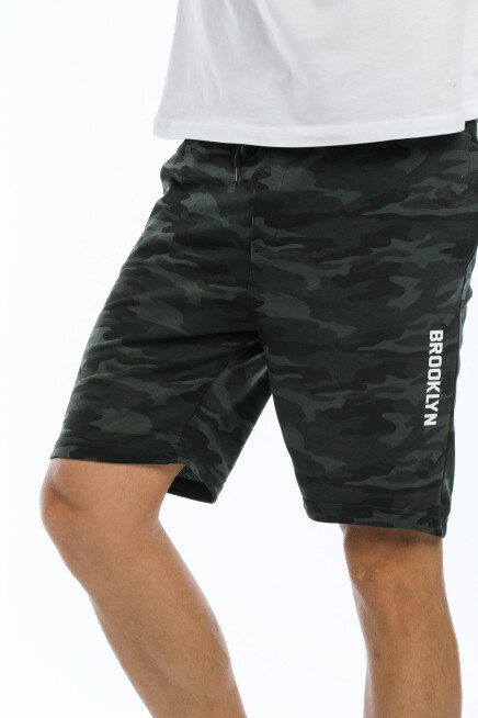 Süperlife Erkek Regular Fit Brooklyn Baskılı Şort SPR 208 