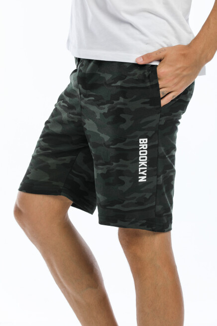 Süperlife Erkek Regular Fit Brooklyn Baskılı Şort SPR 208 