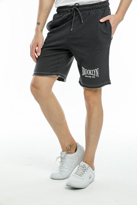 Süperlife Erkek Nakışlı Şort SPR21Y58