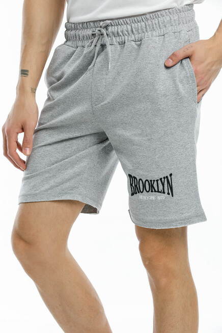 Süperlife Erkek Nakışlı Şort SPR21Y58