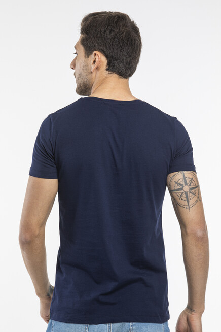 Süperlife Erkek V Yaka Dar Kalp Tişort SPR 246