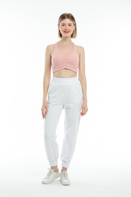 Süperlife Kadın Crop Slim Fit Atlet-Tişort SPR21Y18