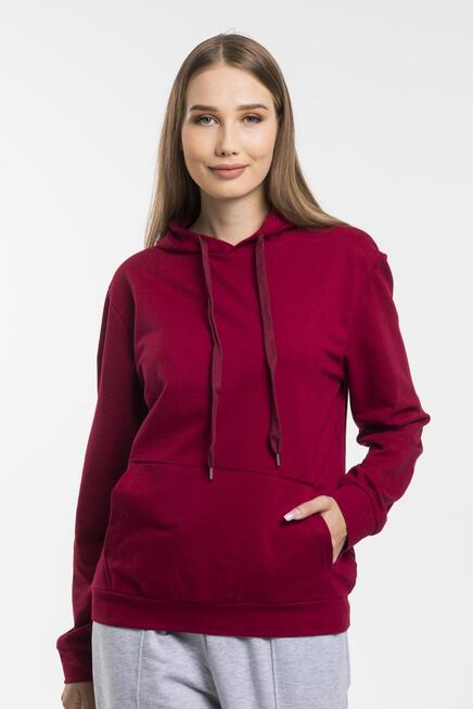 Süperlife Kadın Kapşonlu Regular Fit İnce Sweatshirt spr21k55