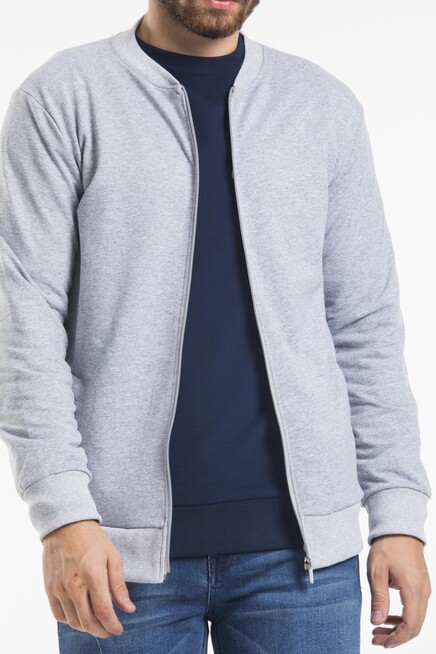 Süperlife Erkek Kalın Floda Cepli Regular Fit İnce Hırka SPR 20K63