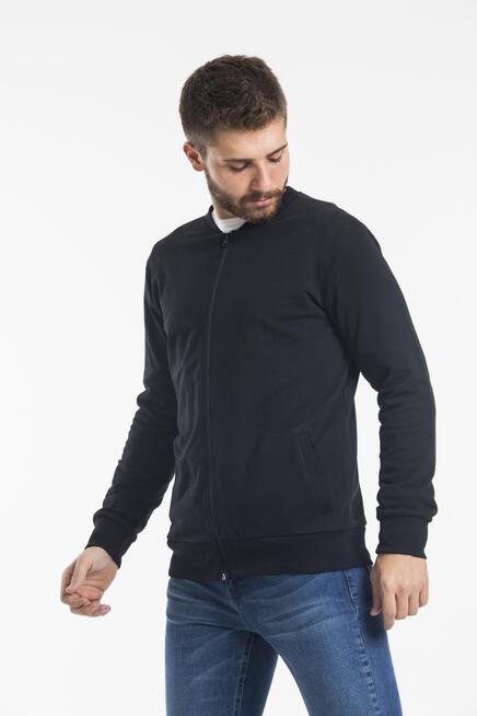 Süperlife Erkek Kalın Floda Cepli Regular Fit İnce Hırka SPR 20K63