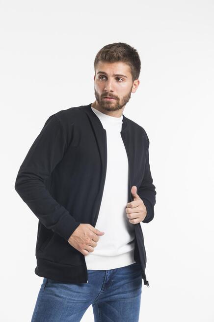 Süperlife Erkek Kalın Floda Cepli Regular Fit İnce Hırka SPR 20K63