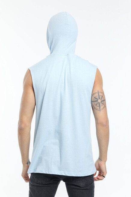 Süperlife Erkek Kapşonlu Standart &Regular Kalıp Fit Tişort SPR21Y04