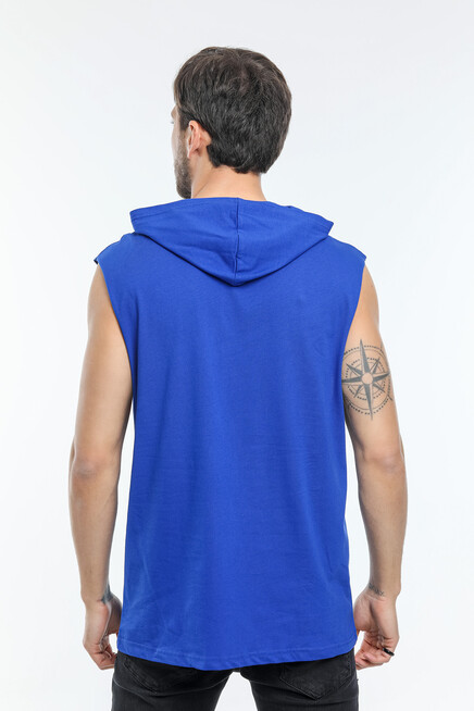 Süperlife Erkek Kapşonlu Standart &Regular Kalıp Fit Tişort SPR21Y04