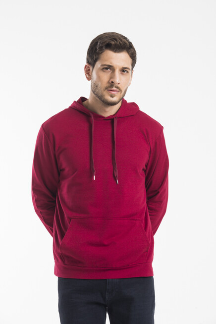 Süperlife Erkek Kapşonlu Regular Fit İnce Sweatshirt SPR 20K55