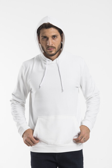 Süperlife Erkek Kapşonlu Regular Fit İnce Sweatshirt SPR 20K55