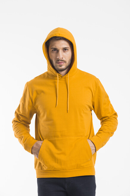 Süperlife Erkek Kapşonlu Regular Fit İnce Sweatshirt SPR 20K55