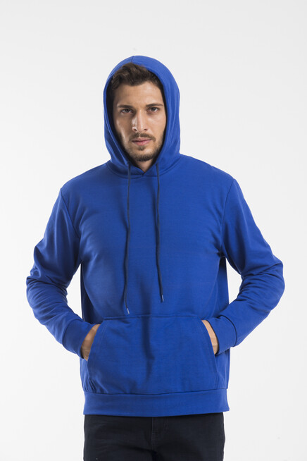 Süperlife Erkek Kapşonlu Regular Fit İnce Sweatshirt SPR 20K55