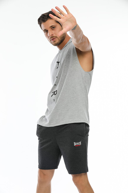 Süperlife Erkek Regular Fit Nakışlı Brooklyn Şort SPR21Y57