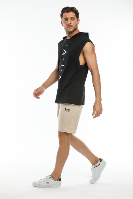 Süperlife Erkek Regular Fit Nakışlı Brooklyn Şort SPR21Y57