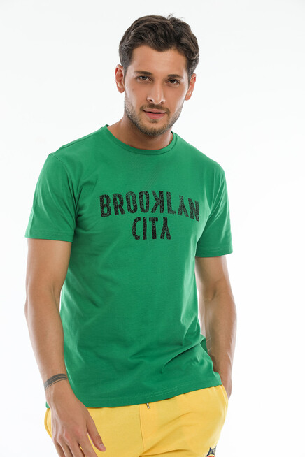 Süperlife Erkek Regular Fit Nakışlı Brooklyn Şort SPR21Y57