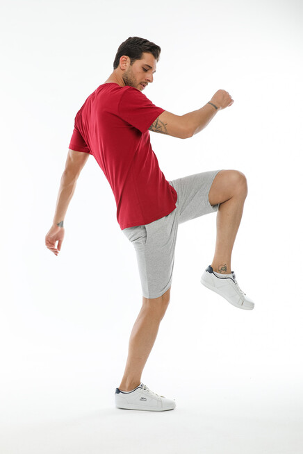 Süperlife Erkek Regular Fit Nakışlı Brooklyn Şort SPR21Y57