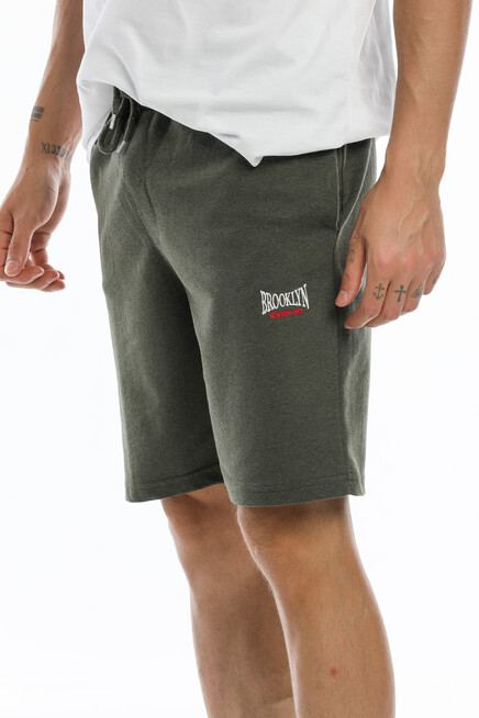 Süperlife Erkek Regular Fit Nakışlı Brooklyn Şort SPR21Y57