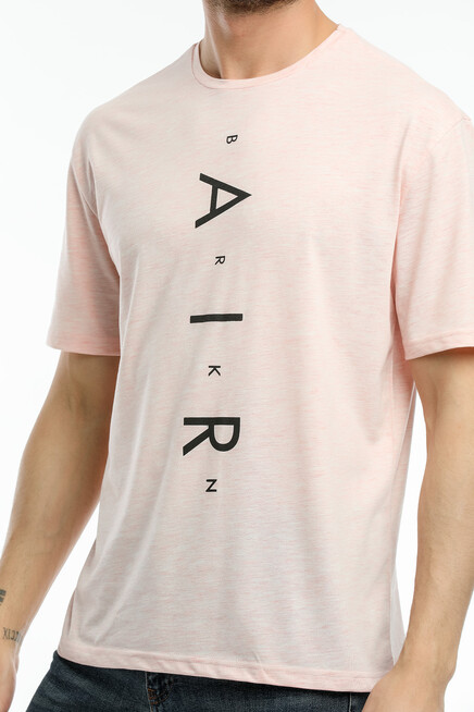 Süperlife Erkek Bisiklet Yaka Standart &Regular Fit  Aır Baskılı Tişort SPR21Y28