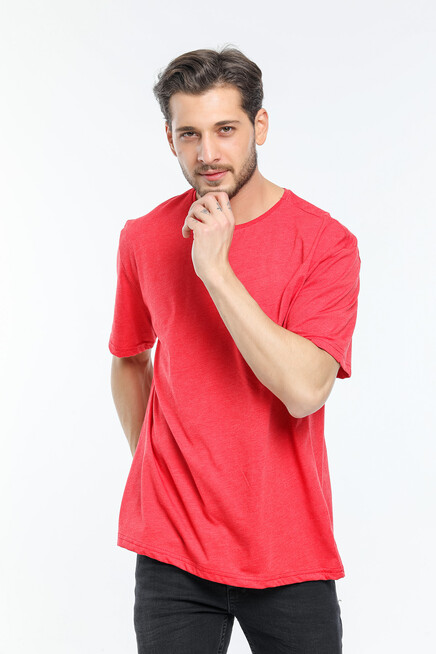 Süperlife Erkek Bisiklet Yaka  Standart &Regular Fit Tişort SPR21Y30