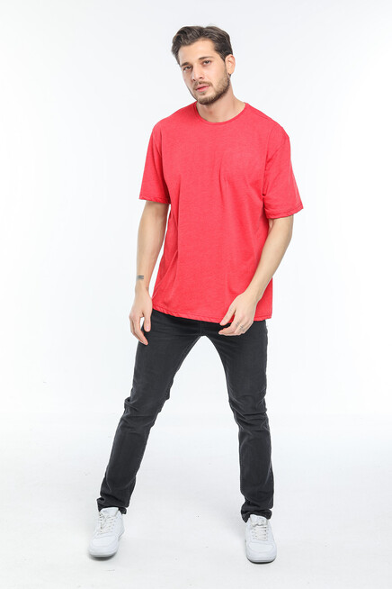 Süperlife Erkek Bisiklet Yaka  Standart &Regular Fit Tişort SPR21Y30