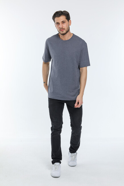 Süperlife Erkek Bisiklet Yaka  Standart &Regular Fit Tişort SPR21Y30