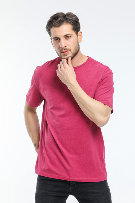 Süperlife Erkek Bisiklet Yaka  Standart &Regular Fit Tişort SPR21Y30