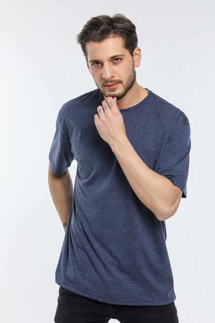 Süperlife Erkek Bisiklet Yaka  Standart &Regular Fit Tişort SPR21Y30