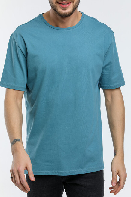 Süperlife Erkek Bisiklet Yaka  Standart &Regular Fit Tişort SPR21Y30