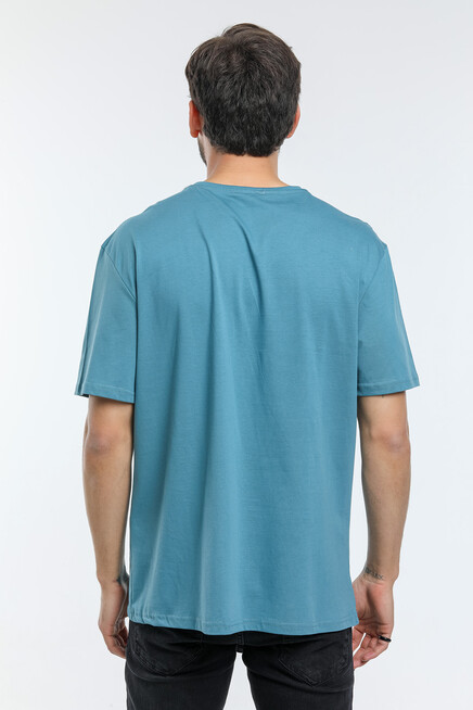 Süperlife Erkek Bisiklet Yaka  Standart &Regular Fit Tişort SPR21Y30