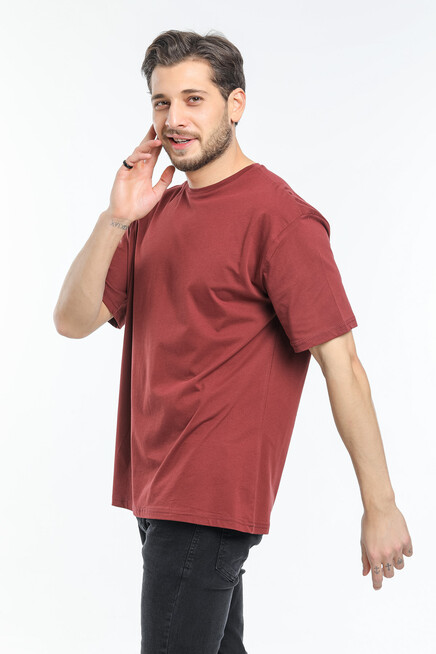 Süperlife Erkek Bisiklet Yaka  Standart &Regular Fit Tişort SPR21Y30