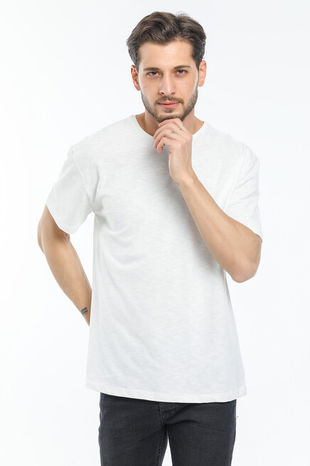 Süperlife Erkek Bisiklet Yaka  Standart &Regular Fit Tişort SPR21Y30