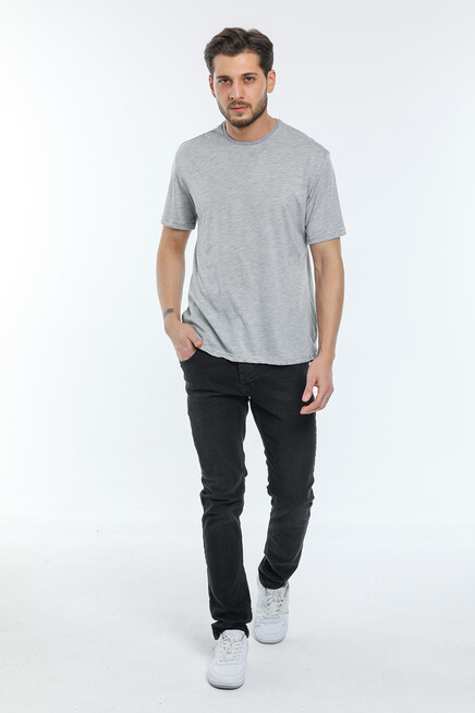 Süperlife Erkek Bisiklet Yaka  Standart &Regular Fit Tişort SPR21Y30