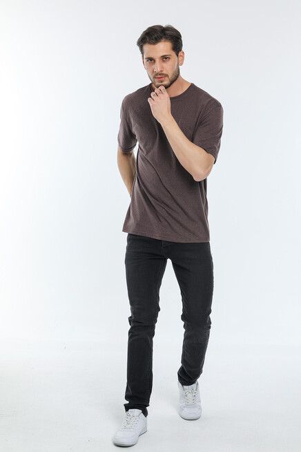 Süperlife Erkek Bisiklet Yaka  Standart &Regular Fit Tişort SPR21Y30