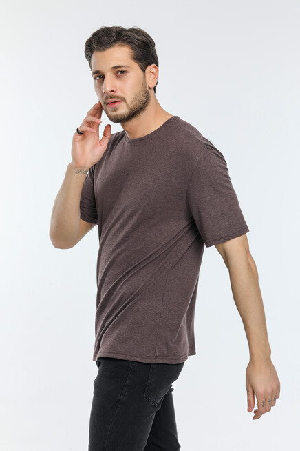 Süperlife Erkek Bisiklet Yaka  Standart &Regular Fit Tişort SPR21Y30