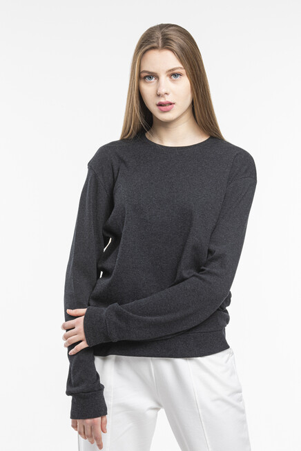 Süperlife Kadın Bisiklet Yaka Regular Fit Sweatshirt spr21k17