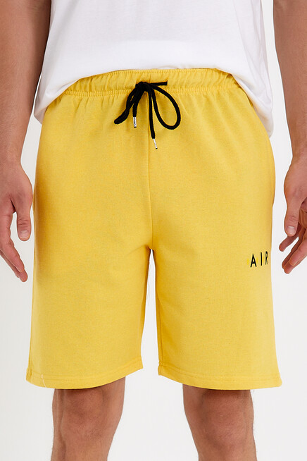 Süperlife Erkek  Dar Kalıp Air Baskılı Şort SPR21Y52