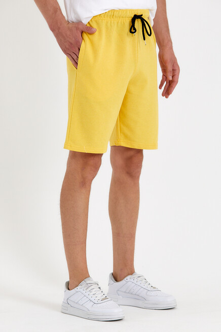 Süperlife Erkek  Dar Kalıp Air Baskılı Şort SPR21Y52