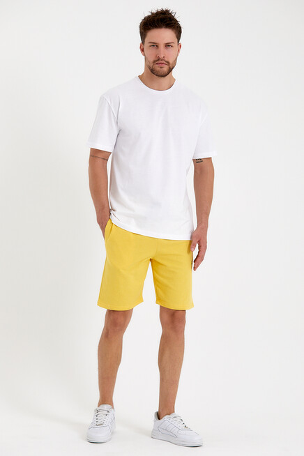 Süperlife Erkek  Dar Kalıp Air Baskılı Şort SPR21Y52