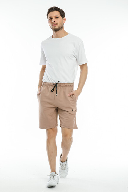 Süperlife Erkek  Dar Kalıp Air Baskılı Şort SPR21Y52