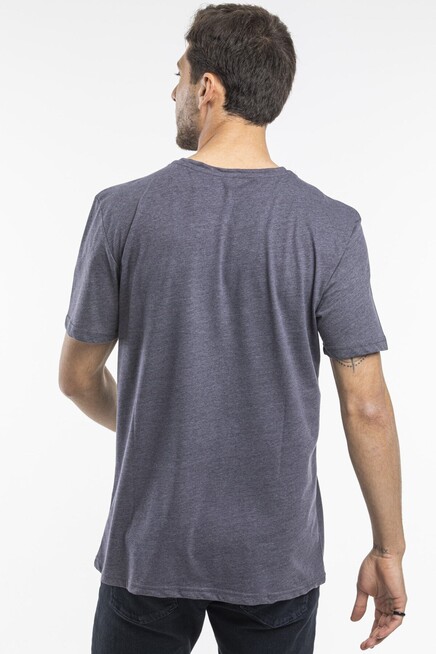 Süperlife Erkek Bisiklet Yaka Dar Kalıp Brooklyn Baskılı Tişort  SPR 266