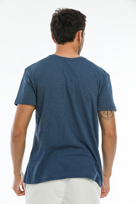 Süperlife Erkek Bisiklet yaka Brooklyn City Baskılı Tişort SPR 253