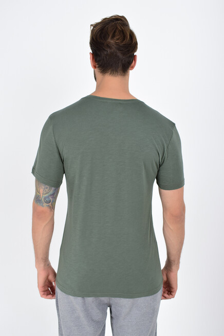 Süperlife Erkek Bisiklet yaka Brooklyn City Baskılı Tişort SPR 253